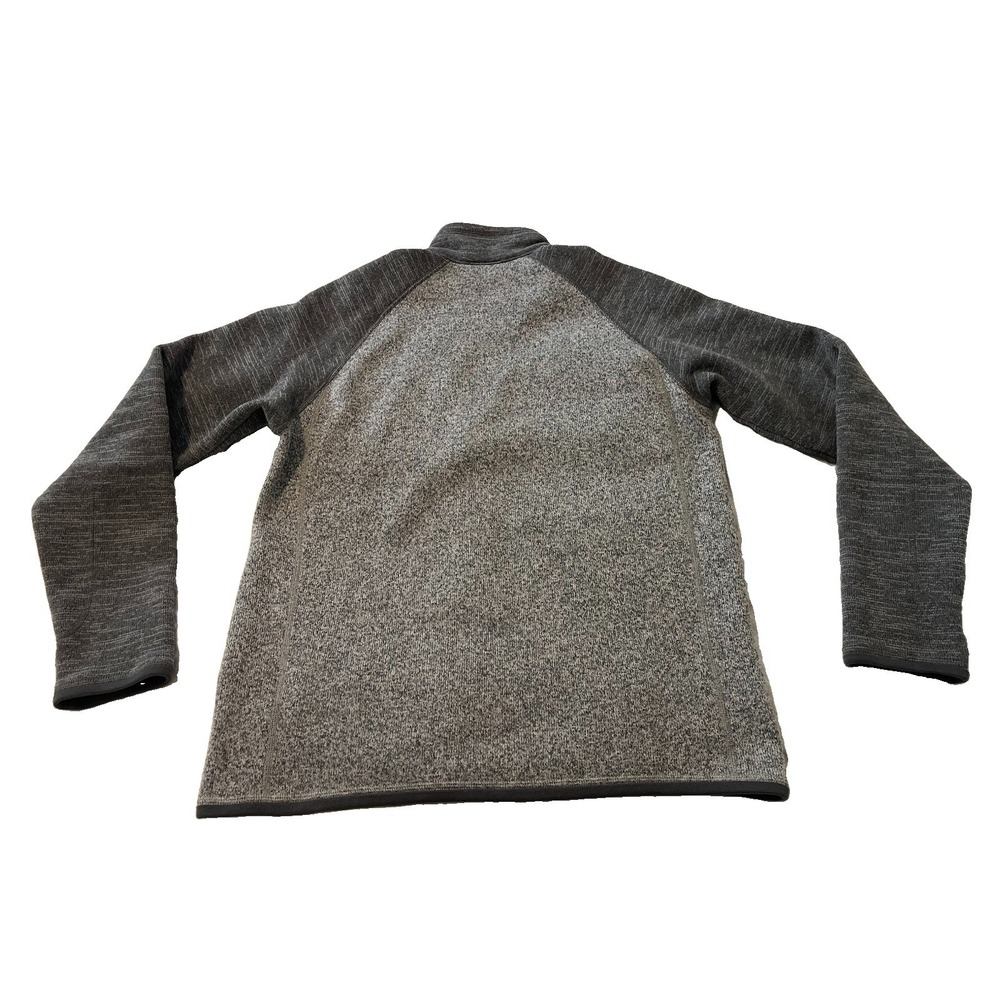 Patagonia Mens Sz Med Gray Better Sweater 1/4 Zip Fleece Pullover Jacket 25522 - Picture 7 of 7